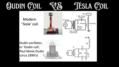 Tesla Coil VS Oudin Coil