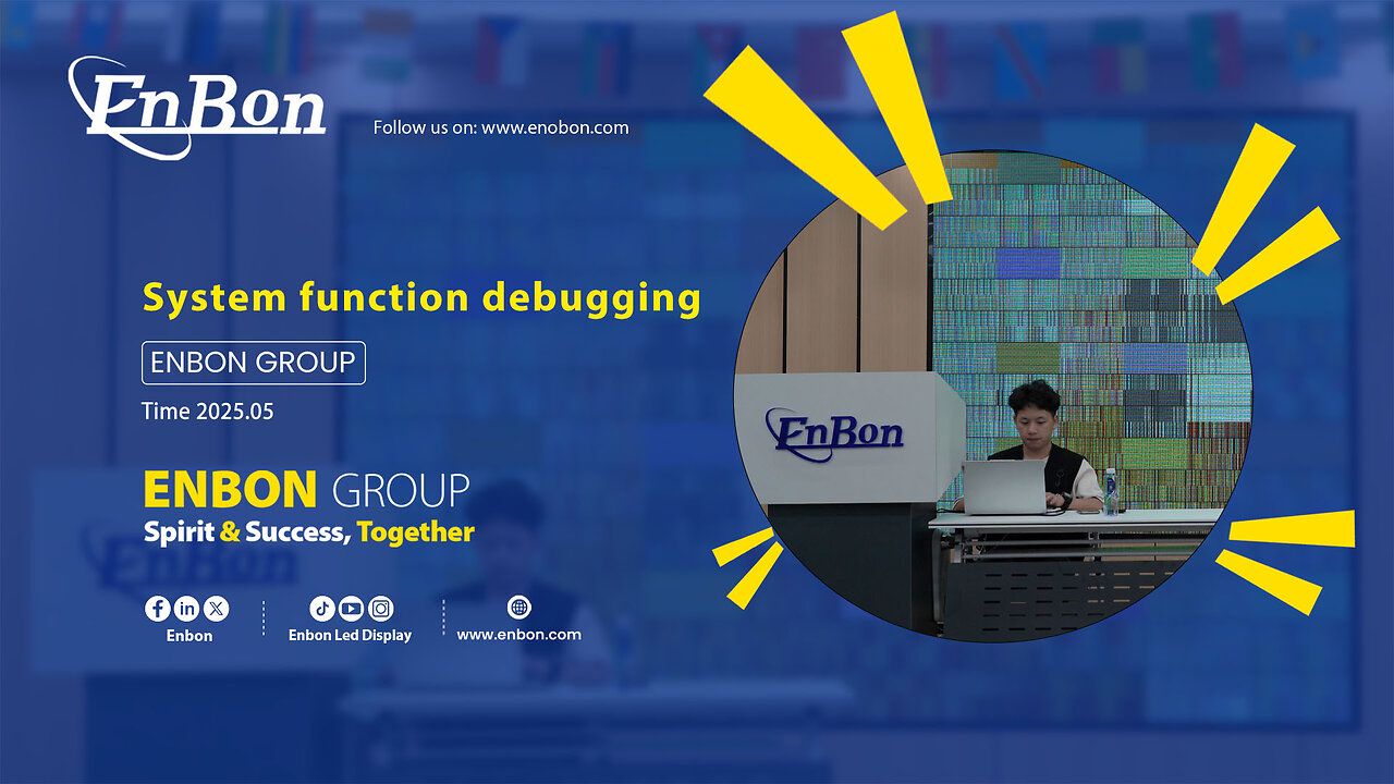 Enbon makes display more professional and presents extraordinary vision!