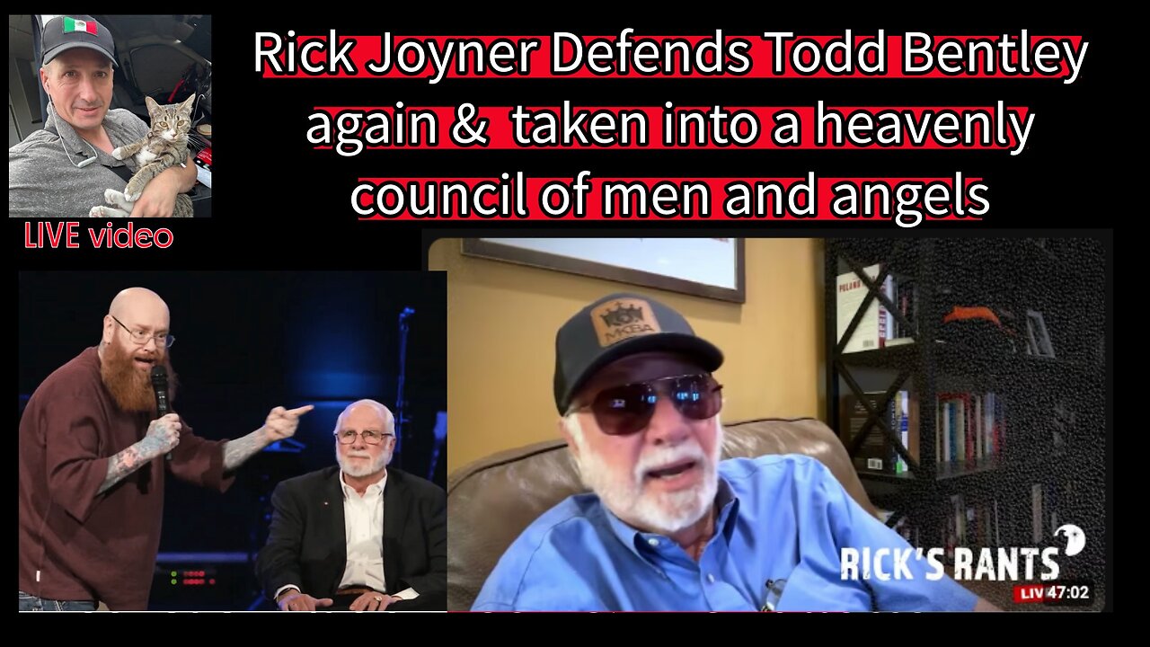 ☹️ Rick Joyner Defends Todd Bentley again & taken into a heavenly council of men and angels