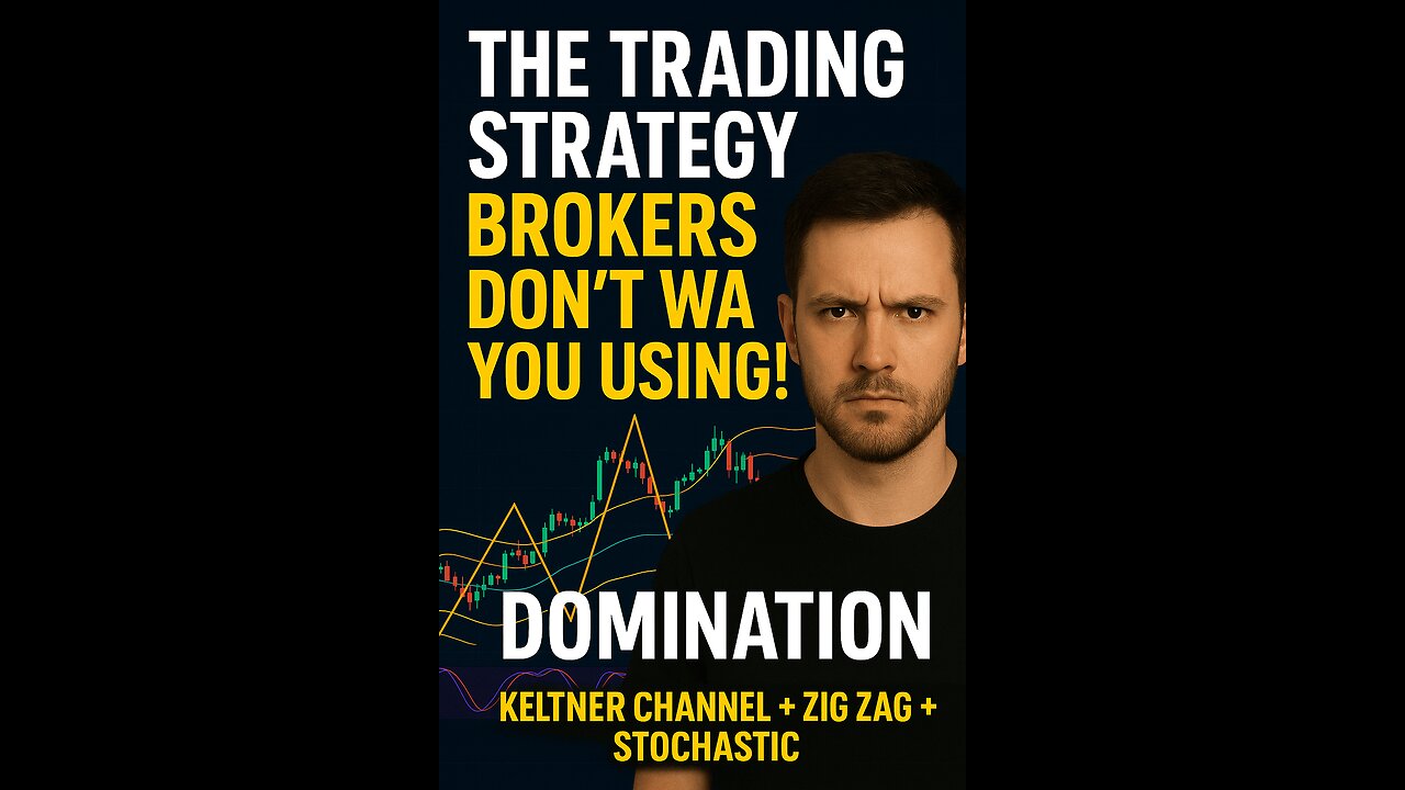 The Trading Strategy Brokers Don’t Want You Using! Keltner Channel + Zig Zag + Stochastic DOMINATION