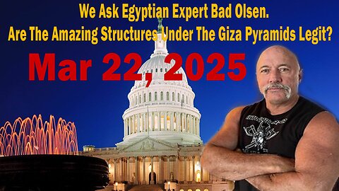 Are The Amazing Structures Under The Giza Pyramids Legit? - We Ask Egyptian Expert Bad Olsen.