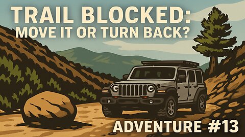 Adventure #13 | Arizona Mountains Lunch & Boulder Roadblock | Dixie Overlander