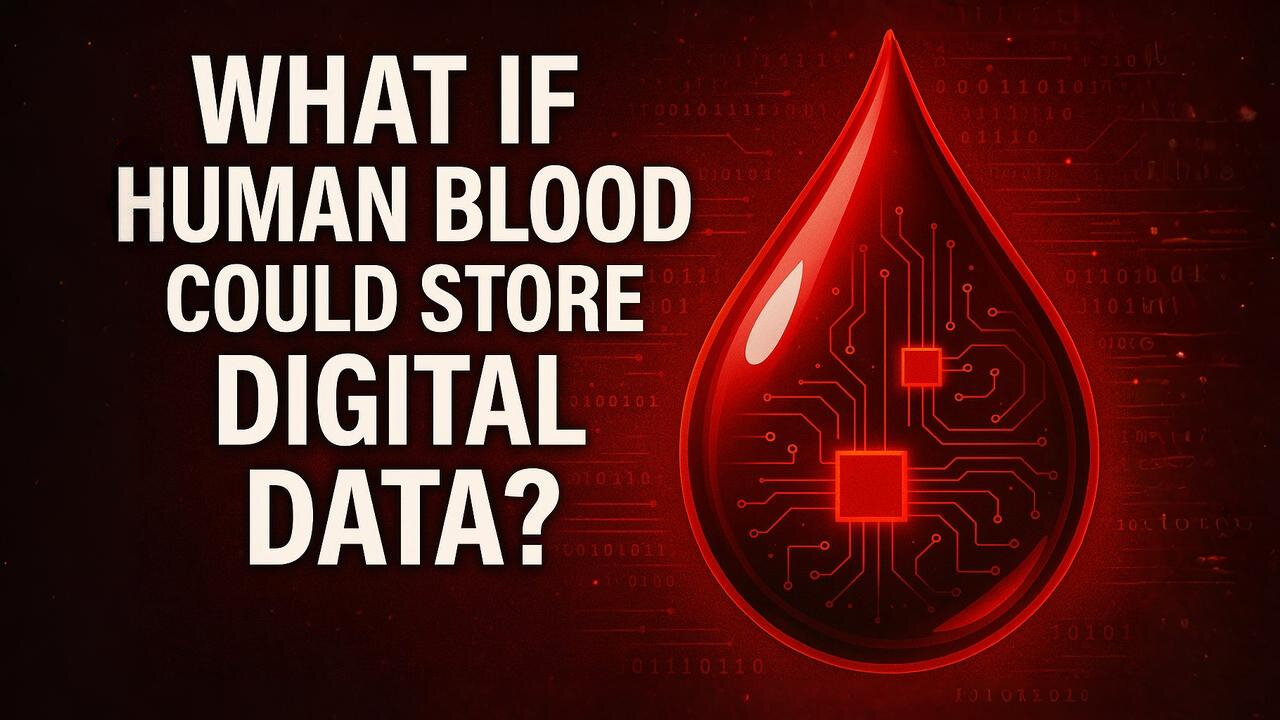 What If Human Blood Could Store Digital Data?