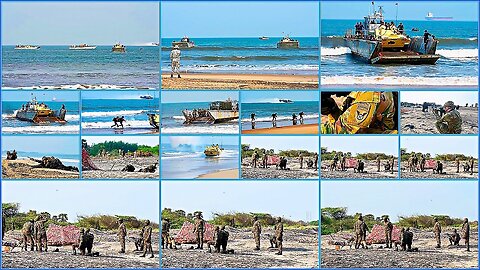 Large Scale AMERICAN INDIAN Forces Unleash POWERFUL Amphibious Assault Drill!