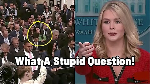 Trump New Press Secretary RoastsWoke Reporter Over DEl Policies By The Biden Administration