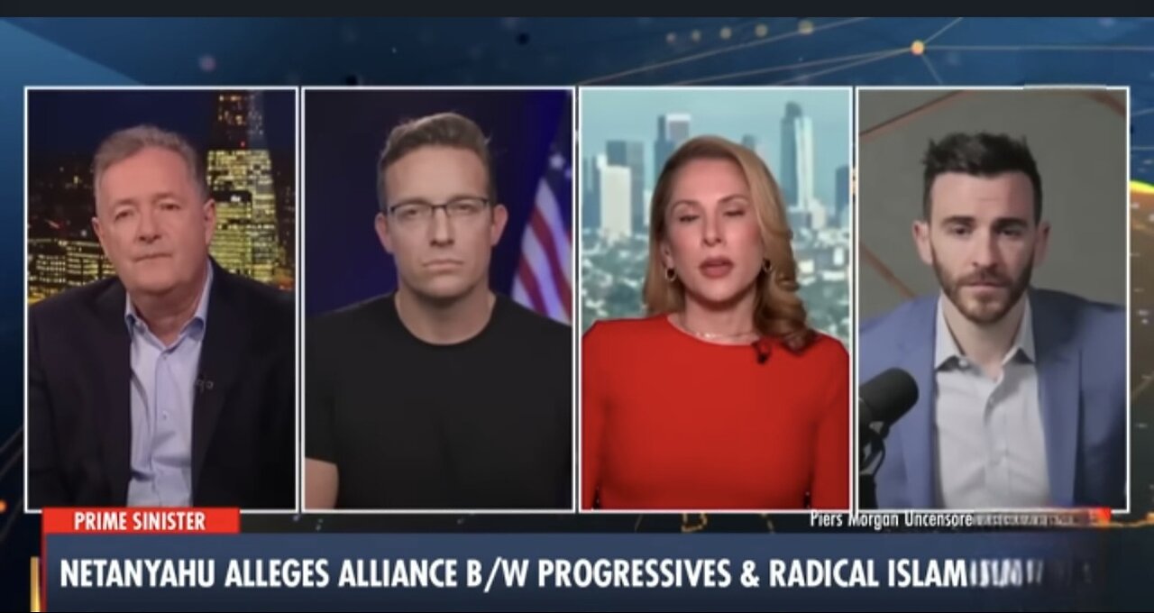 Ana Schools Piers Morgan Panel on Israel