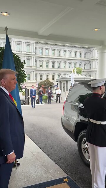 President Trump Welcomes President Zelensky to the White House with Unrecognized Attire