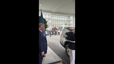 President Trump Welcomes President Zelensky to the White House with Unrecognized Attire