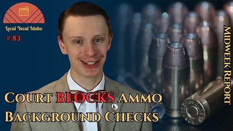 Federal Court BLOCKS California Ammo Background Checks