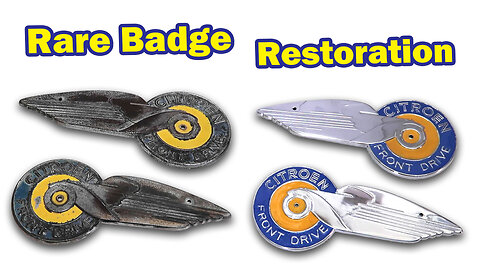 Restoring Rare Car Badges: From Tarnished to Treasure