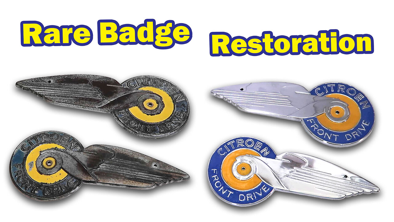 Restoring Rare Car Badges: From Tarnished to Treasure