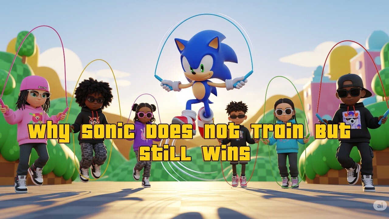 Why Sonic Does Not Train But Still Wins