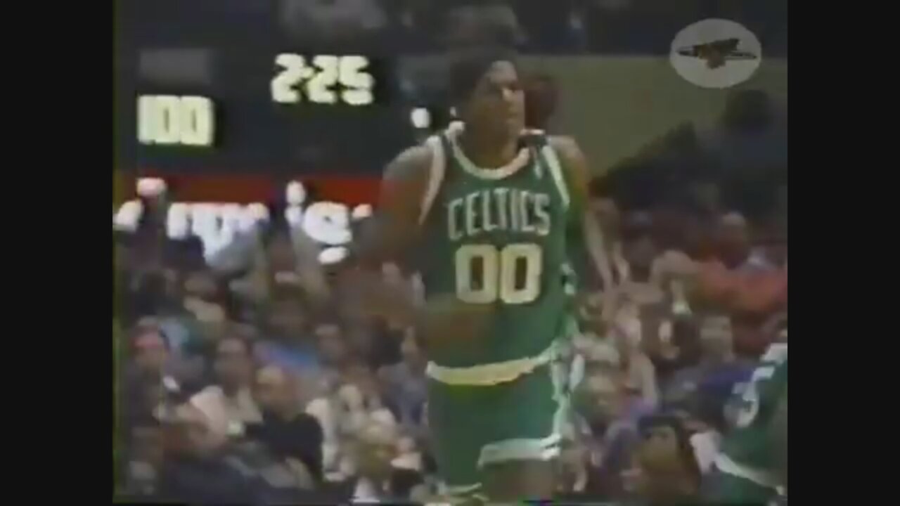 Robert Parish 18 Points 9/9 Shooting @ Knicks, 1989-90.
