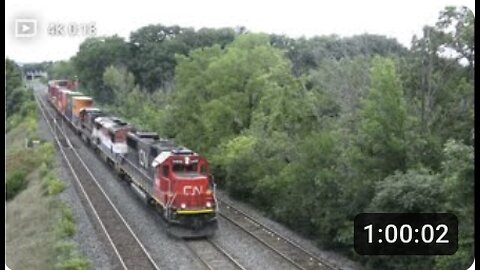 Cumbia Canadian National Railway [Music]