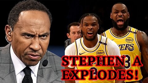 Stephen A Smith GOES OFF on LeBron! ACCUSES him of BOOTLICKING to White Sports Media in RACIAL RANT!