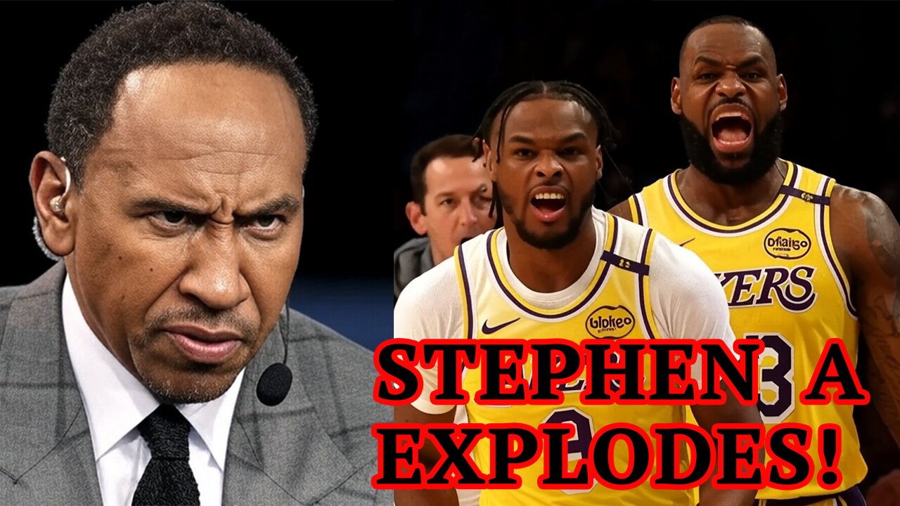 Stephen A Smith GOES OFF on LeBron! ACCUSES him of BOOTLICKING to White Sports Media in RACIAL RANT!