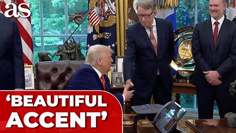 TRUMP stuns BRITISH AMBASSADOR with jaw-dropping JOKE after UK DEAL