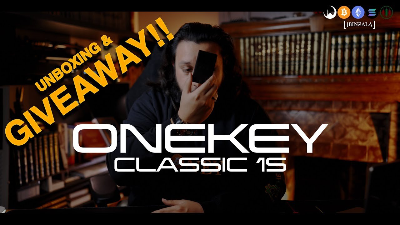 UNBOXING & GIVEAWAY OF THE ONEKEY CLASSIC 1S - FIRST EVER BITCOIN LIGHTNING NETWORK CRYPTO WALLET