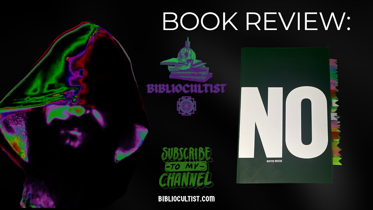 Philosophy for the Bold: Why Boyd Rice's 'NO' Is an Important Read