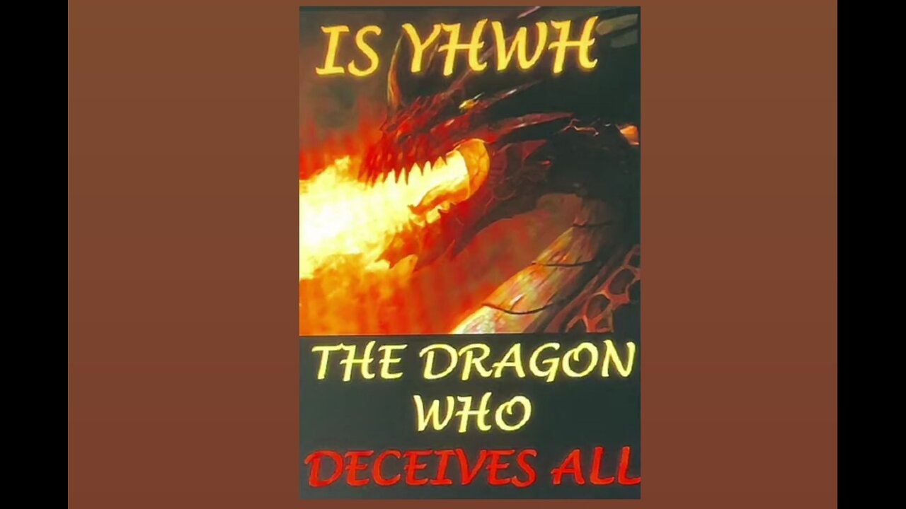 IS YHWH THE ONE THAT DECEIVES - SEPT 12 2024