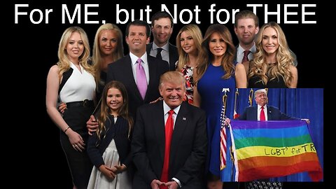 MrE: Is Pedophile Trump Really An Anti Pedophile LGBTQIA+ Trans?
