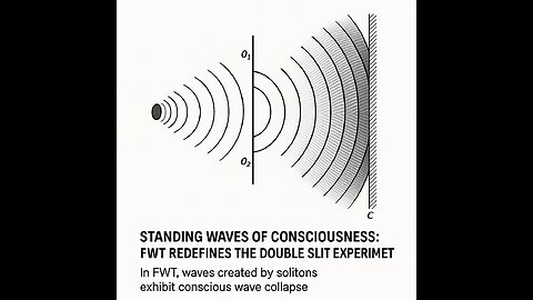 Standing Waves of Consciousness: FWT Redefines the Double Slit Experiment