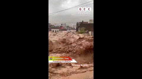 #Iraq #Kurdistan #Zakho #Flood #HeavyRain #ExtremeWeather #climate #anomaly #climatecrisis #weather