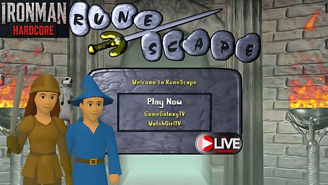 Hardcore Ironman Duo | 2 NOOBS | Game Galaxy POV
