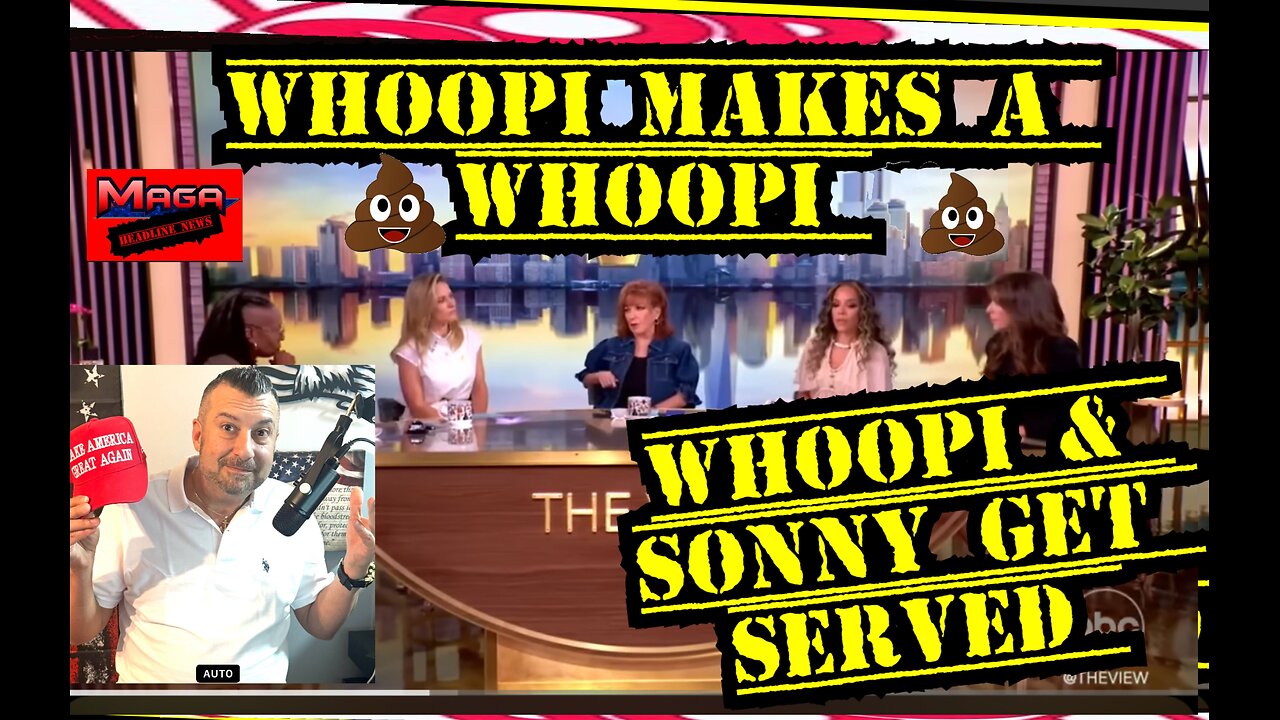 WHOOPI & SONNY served a can of WOPPIAZZ !