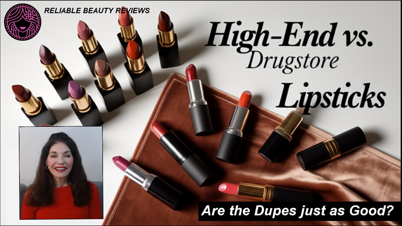 High-End vs. Drugstore Lipsticks – Are the Dupes Just as Good?