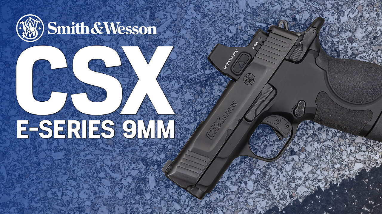 Smith & Wesson CSX E-Series // Optic-Ready, Modular, Concealed Carry Redefined!
