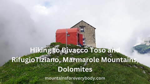 Hiking to Bivacco Toso and RifugioTiziano, Marmarole Mountains Group, Dolomites