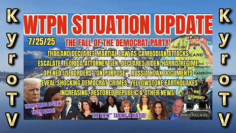 Situation Update - July 25, 2025 (edited version) (Swedish subtitles)