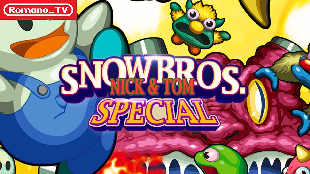 No Shirt, No Problem – Snow Bros. Special LIVE Gameplay & Walkthrough! 💪❄️