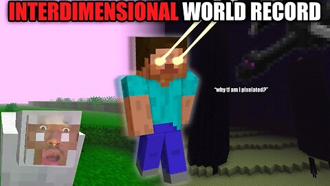 Beating Minecraft With RANDOM Dimensions!