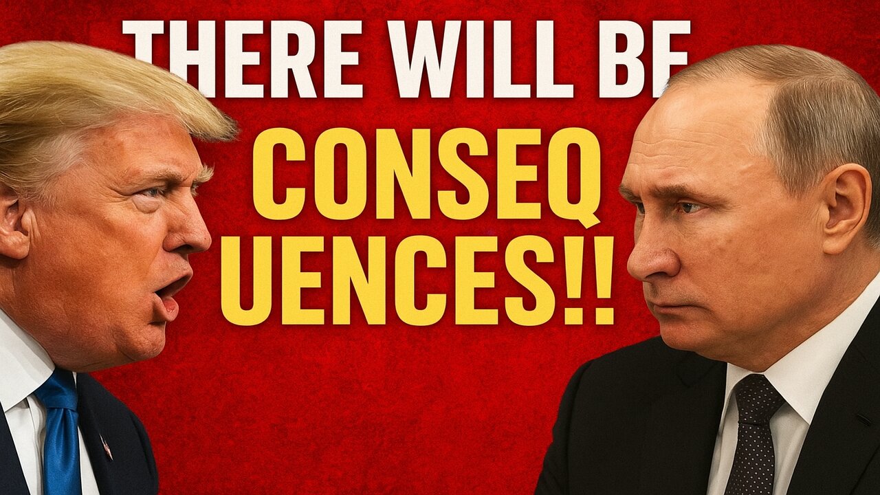"Trump’s Chilling Warning to Putin: ‘There Will Be Consequences!’"