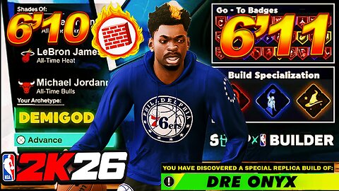 🚨🔴LIVE - TRIPLE THREAT CHALLENGE #1 RANKED 6'10 POINT GAWD | !build !cam !join !member !psn