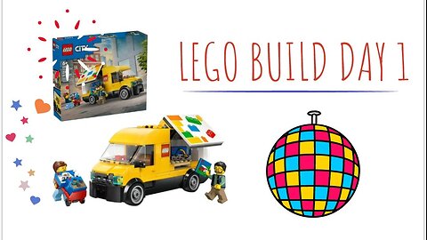 Building a LEGO Version of the Lego Van Day 1 || Build Your Own City with LEGO