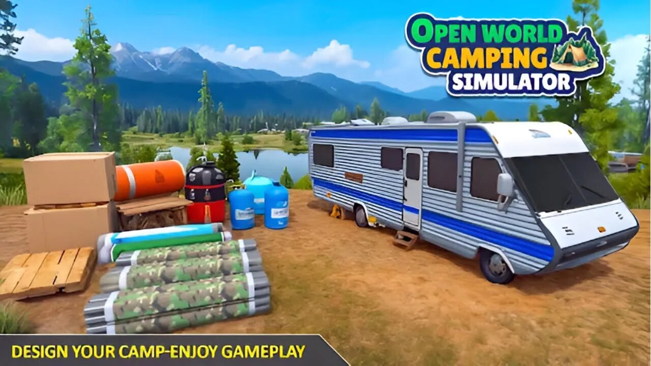 Forest Camping Games Simulator Android Gameplay