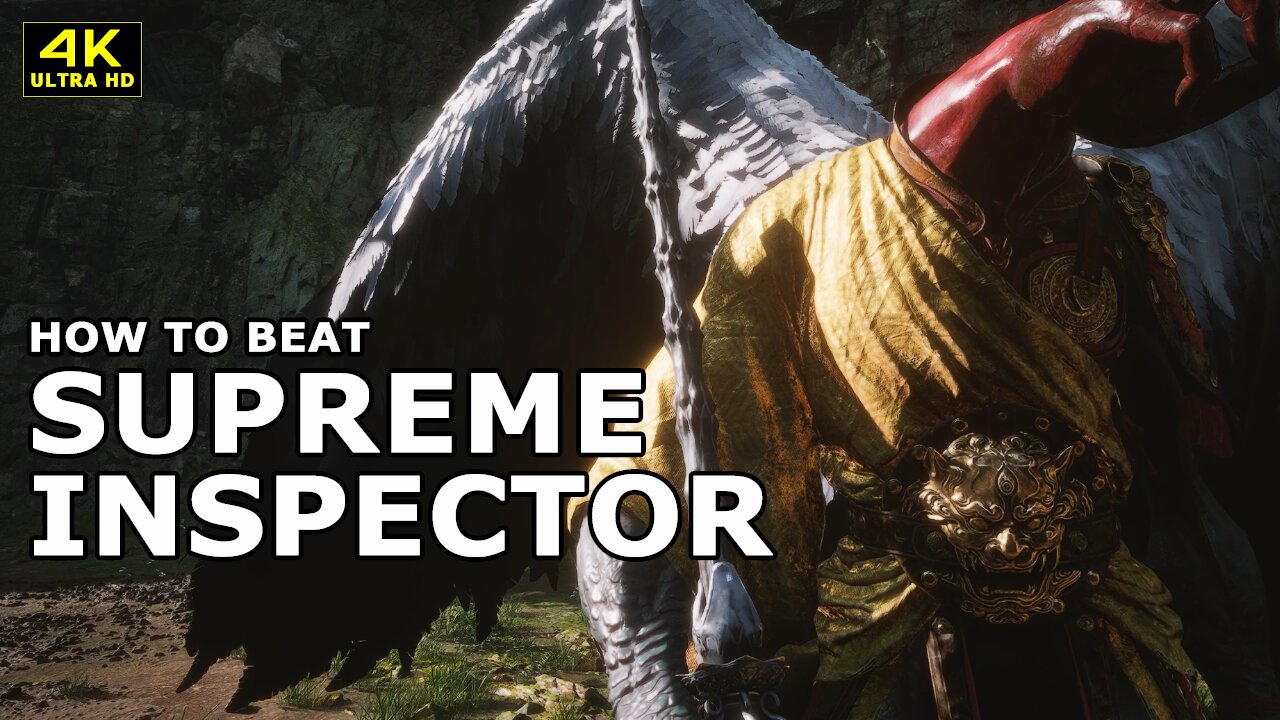 BLACK MYTH WUKONG - HOW TO BEAT SUPREME INSPECTOR | BOSS FIGHT | WITH CUTSCENE