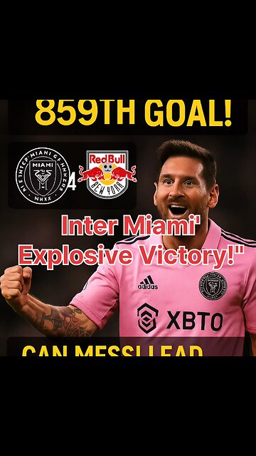 "Lionel Messi made history once again