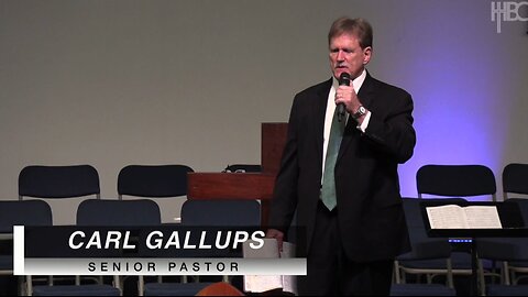 Here We Are Again - and the Church STILL Can't Handle the Truth! Pastor Carl Gallups Explains