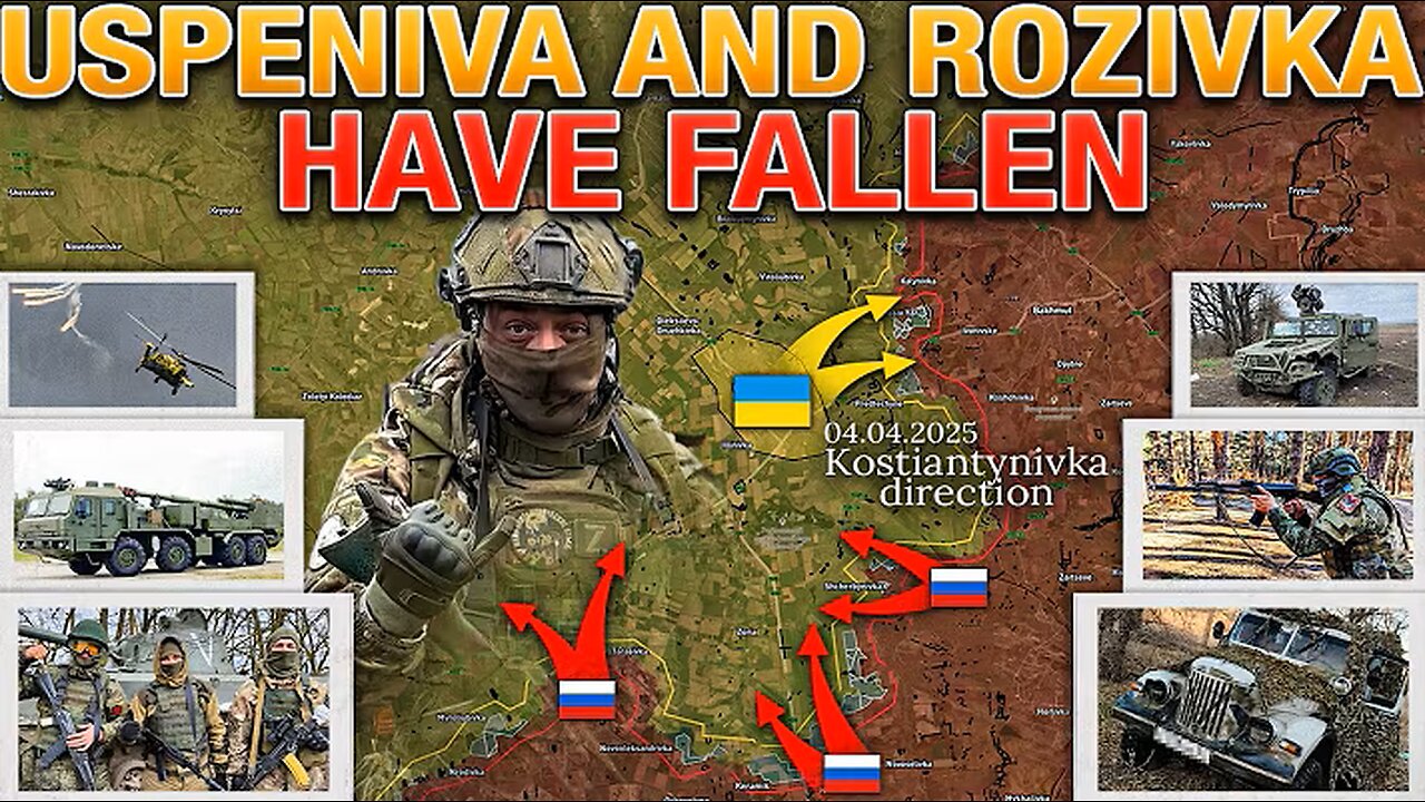 The Battle for Kamianka Begins – Military Summary | April 4, 2025