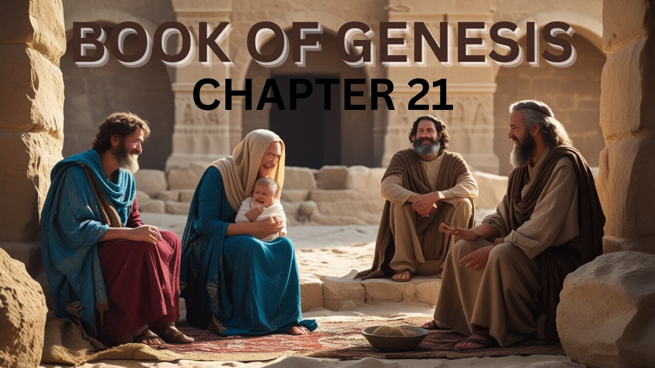 🔴 Genesis 21 - The Birth of Isaac & Hagar’s Journey | KJV Audio & Text