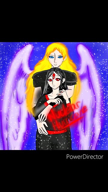 SpeedPaint Lucifer and nuclear joestar