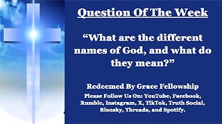The RBGF Live "Question Of The Week"
