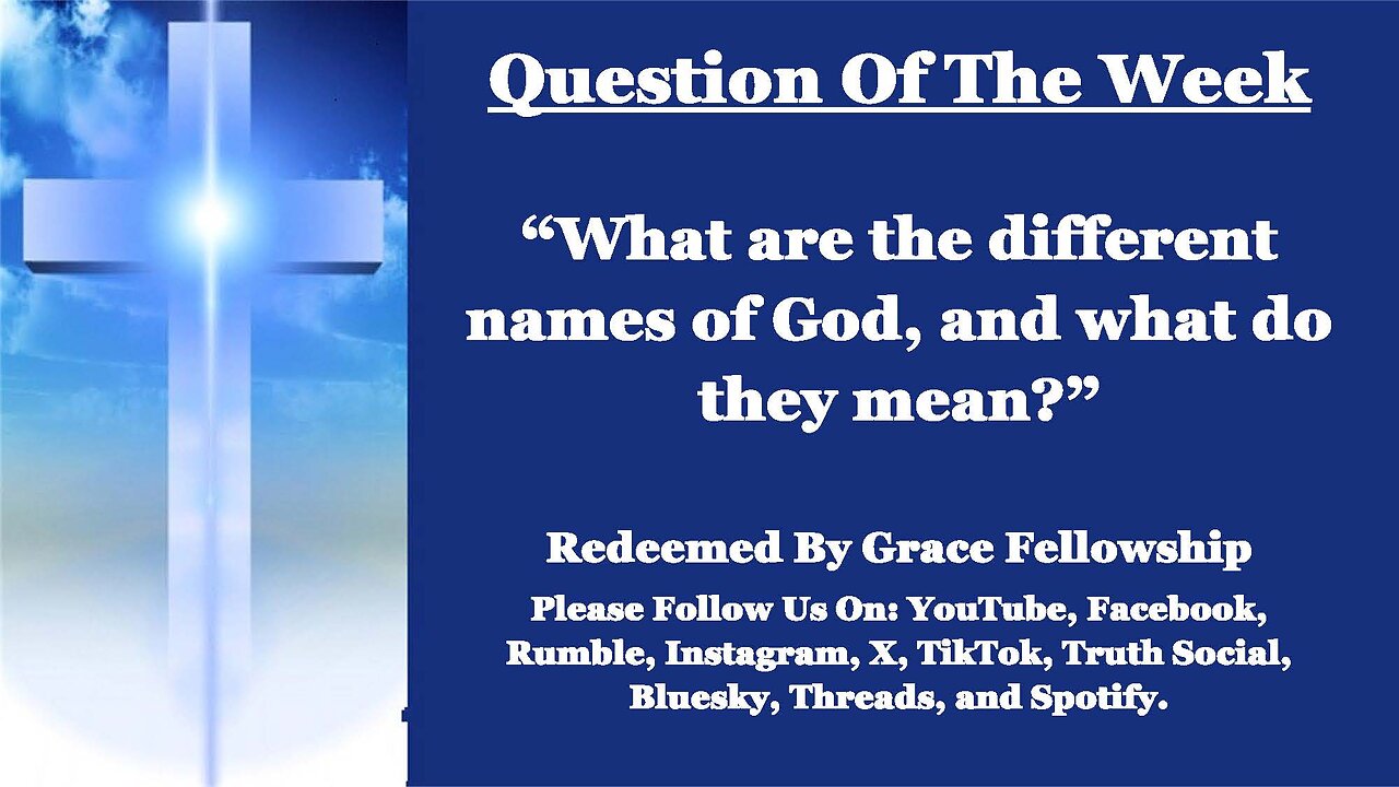 The RBGF Live "Question Of The Week"