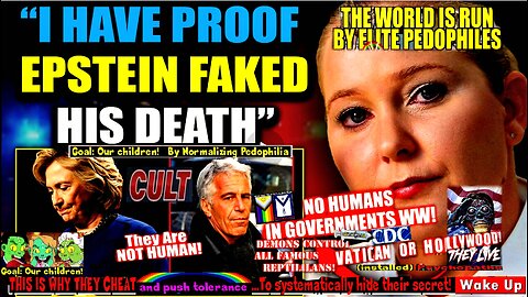 Virginia Guiffre's Final Video: "Hillary Clinton Helped Jeffrey Epstein Fake His Death"