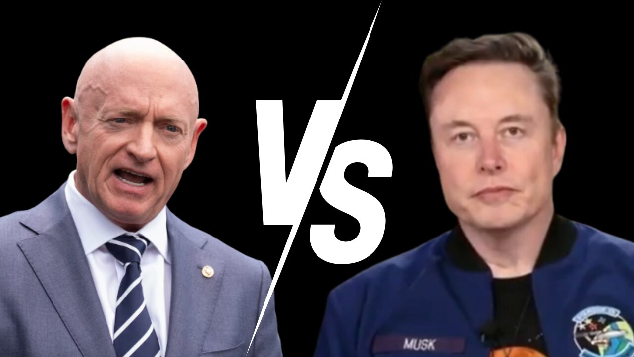 Elon Musk CALLS OUT Warmonger Sen. Mark Kelly