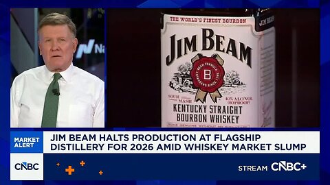 Jim Beam halts production at flagship distillery for 2026 amid whiskey market slump